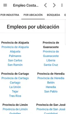 Empleo Costa Rica android App screenshot 1