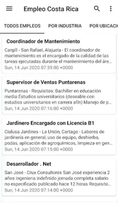 Empleo Costa Rica android App screenshot 5